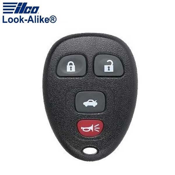 LAL RKE-GM-4B16 General Motors 4 Button Remote Keyless Entry (KOBGT04A)